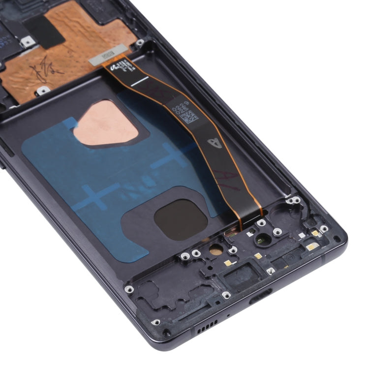 Original Super AMOLED Material LCD Screen and Digitizer Full Assembly with Frame for Galaxy S10 Lite(Black) - free shipping - PMc TechLife - Order now!