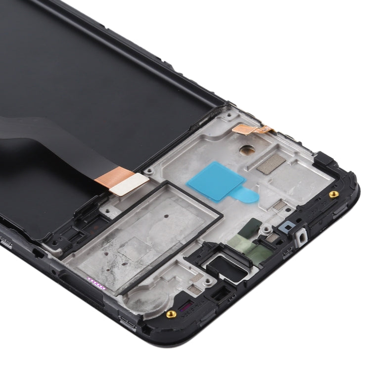 OEM LCD Screen for Samsung Galaxy A10 / SM-A105F (Single Card Version) Digitizer Full Assembly with Frame (Black) - free shipping - PMc TechLife - Order now!