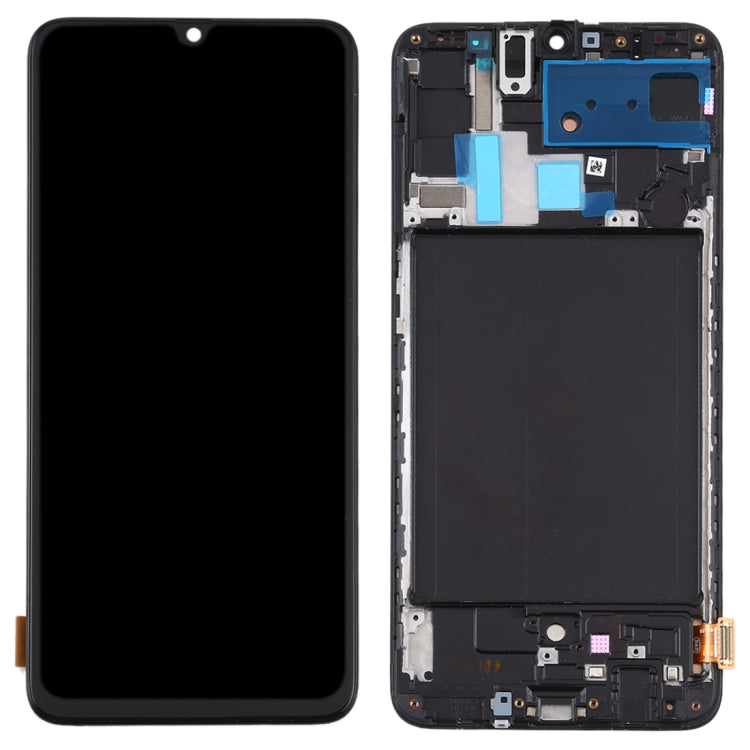 TFT LCD Screen for Samsung Galaxy A70  Digitizer Full Assembly with Frame, Not Supporting Fingerprint Identification (Black) - free shipping - PMc TechLife - Order now!