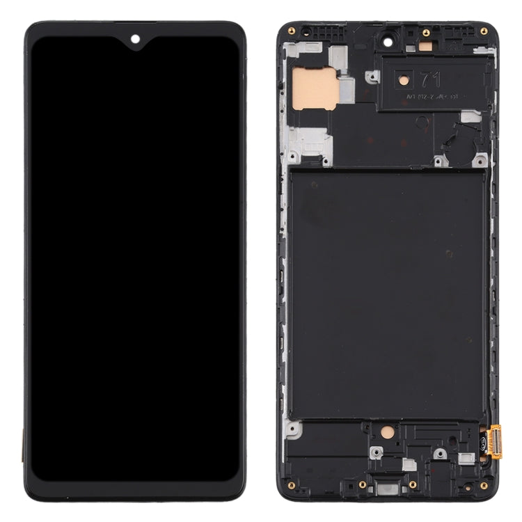 TFT Material LCD Screen and Digitizer Full Assembly With Frame (Not Supporting Fingerprint Identification) for Samsung Galaxy A71 / SM-A715(Black) - free shipping - PMc TechLife - Order now!