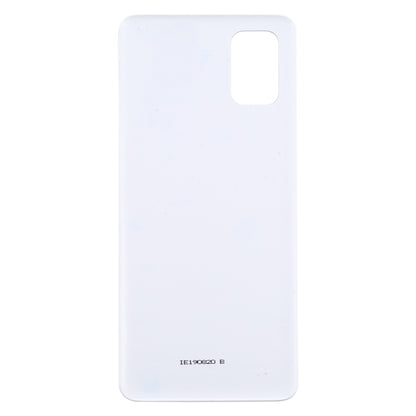 For Samsung Galaxy M51 Battery Back Cover (White) - Back Cover by PMC Jewellery | Online Shopping South Africa | PMC Jewellery | Buy Now Pay Later Mobicred