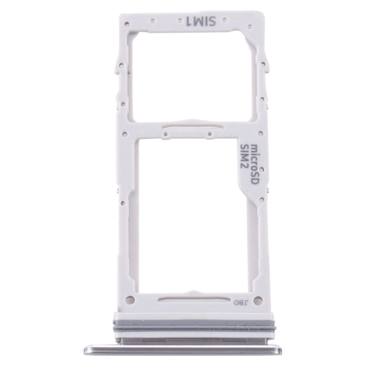 For Samsung Galaxy Note 10 Lite SM-N770 SIM Card Tray + SIM Card Tray / Micro SD Card Tray (Silver) - free shipping - PMc TechLife - Order now!