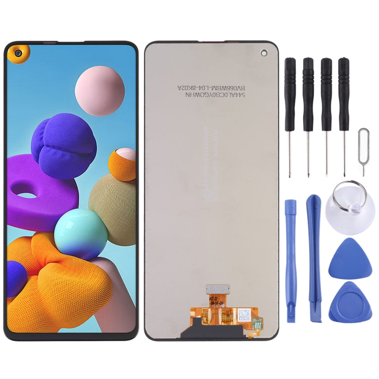 Original LCD Screen and Digitizer Full Assembly for Samsung Galaxy A21s SM-A217 - free shipping - PMc TechLife - Order now!