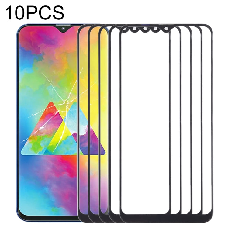 For Samsung Galaxy M20 10pcs Front Screen Outer Glass Lens (Black) - free shipping - PMc TechLife - Order now!