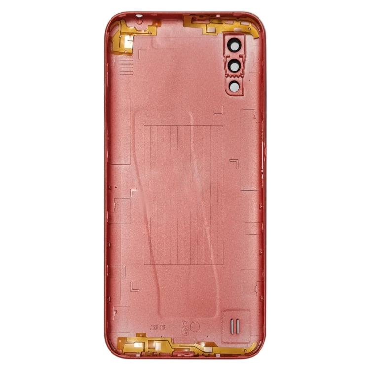For Samsung Galaxy A01 SM-015F Battery Back Cover With Camera Lens (Red) - free shipping - PMc TechLife - Order now!