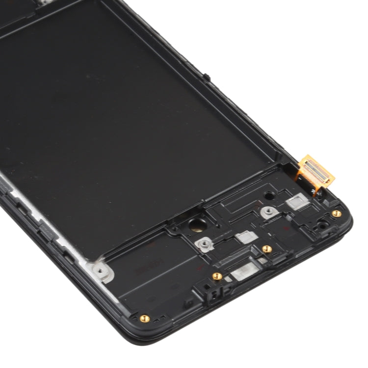 OLED LCD Screen for Samsung Galaxy A71 SM-A715(6.39 inch) Digitizer Full Assembly with Frame (Black) - free shipping - PMc TechLife - Order now!