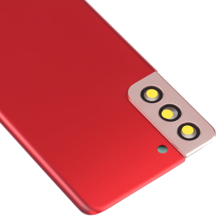 For Samsung Galaxy S21+ 5G Battery Back Cover with Camera Lens Cover (Red) - free shipping - PMc TechLife - Order now!