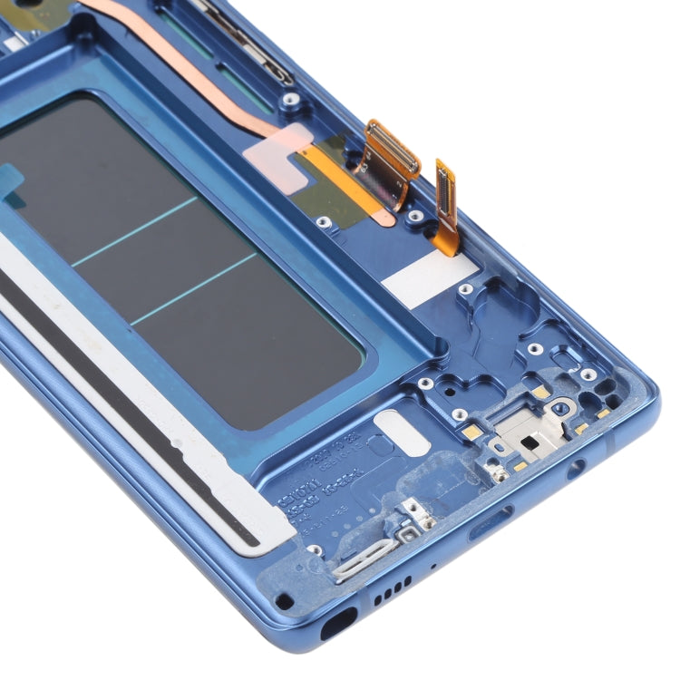 OLED LCD Screen for Samsung Galaxy Note 8 SM-N950 Digitizer Full Assembly with Frame (Blue) - free shipping - PMc TechLife - Order now!