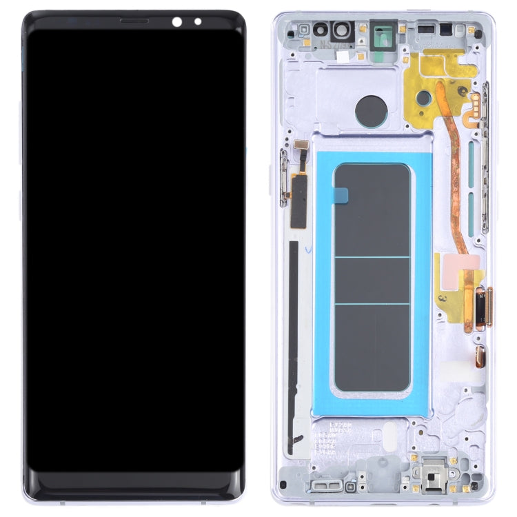 OLED LCD Screen for Samsung Galaxy Note 8 SM-N950 Digitizer Full Assembly with Frame (Purple) - free shipping - PMc TechLife - Order now!