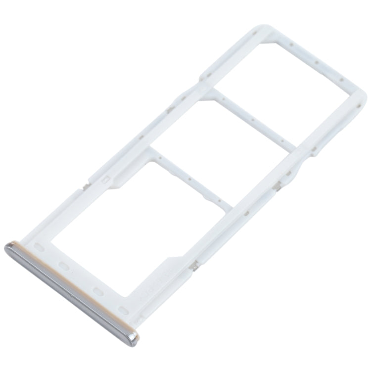 For Samsung Galaxy M32 SM-M325 SIM Card Tray + SIM Card Tray + Micro SD Card Tray (Silver) - free shipping - PMc TechLife - Order now!