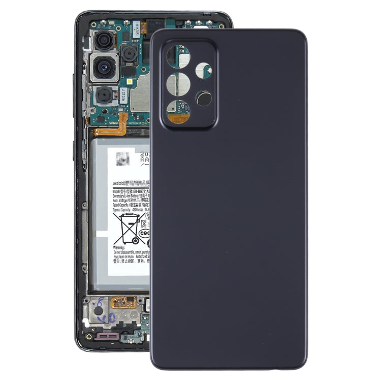 For Samsung Galaxy A52 5G SM-A526B Battery Back Cover (Black) - free shipping - PMc TechLife - Order now!