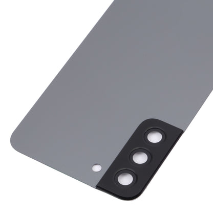 For Samsung Galaxy S22+ 5G SM-S906B Battery Back Cover with Camera Lens Cover (Grey) - Back Cover by PMC Jewellery | Online Shopping South Africa | PMC Jewellery | Buy Now Pay Later Mobicred