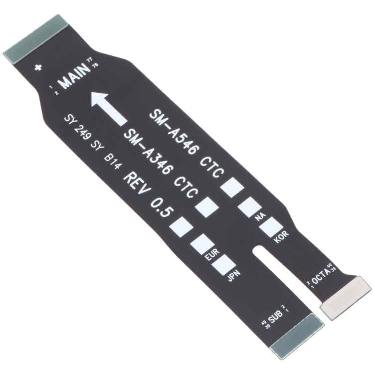 For Samsung Galaxy A54 / A34 SM-A546/A346 Original Mainboard Connector Flex Cable - free shipping - PMc TechLife - Order now!