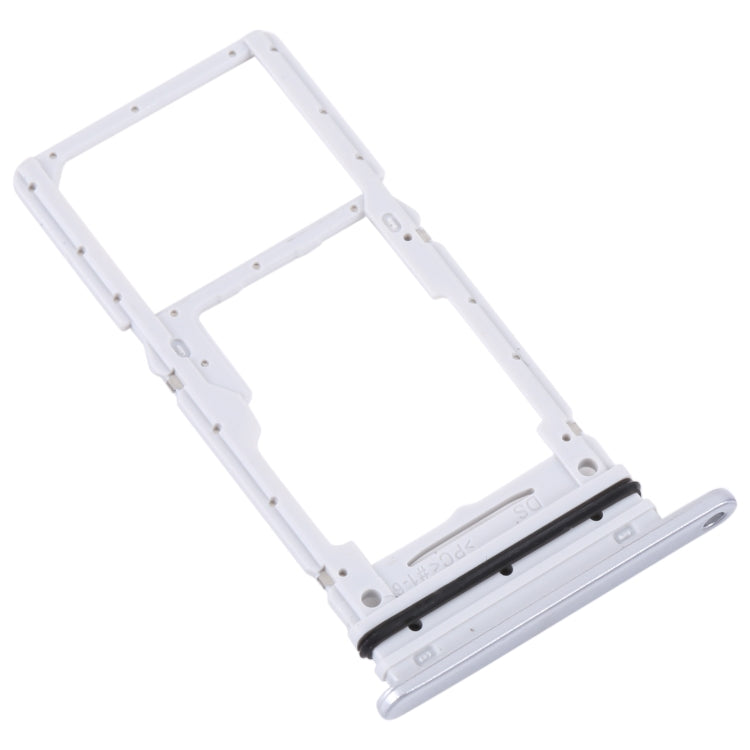 For Samsung Galaxy A34 SM-A346 Original SIM Card Tray + SIM / Micro SD Card Tray (Silver) - free shipping - PMc TechLife - Order now!