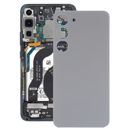 For Samsung Galaxy S23 SM-S911B OEM Glass Battery Back Cover(Grey) - Back Cover by PMC Jewellery | Online Shopping South Africa | PMC Jewellery