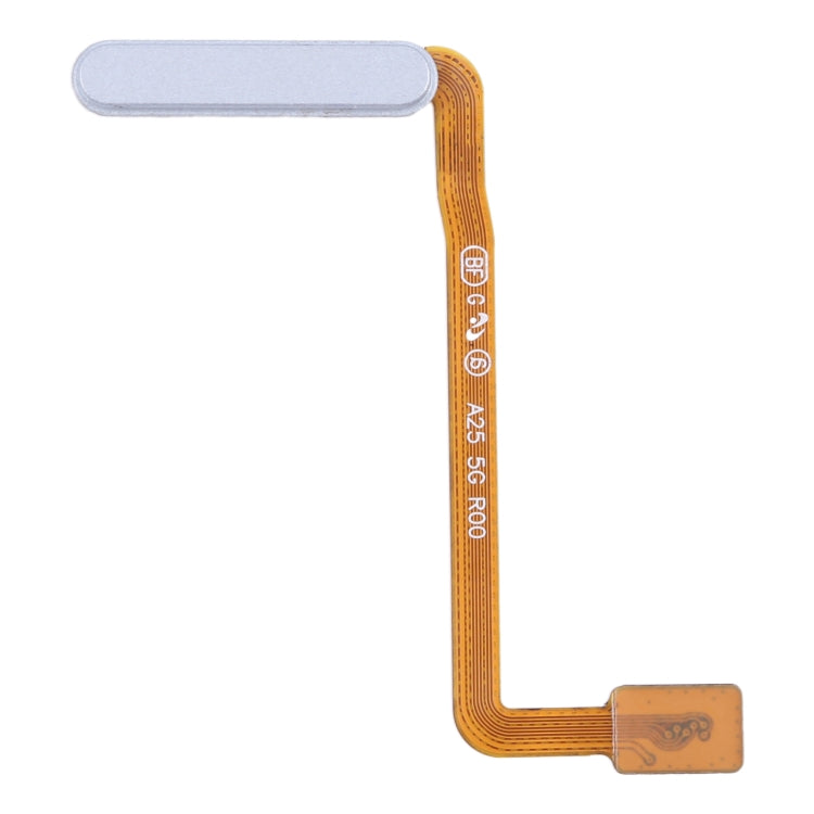 For Samsung Galaxy A25 5G SM-A256B Original Fingerprint Sensor Flex Cable (Silver) - free shipping - PMc TechLife - Order now!