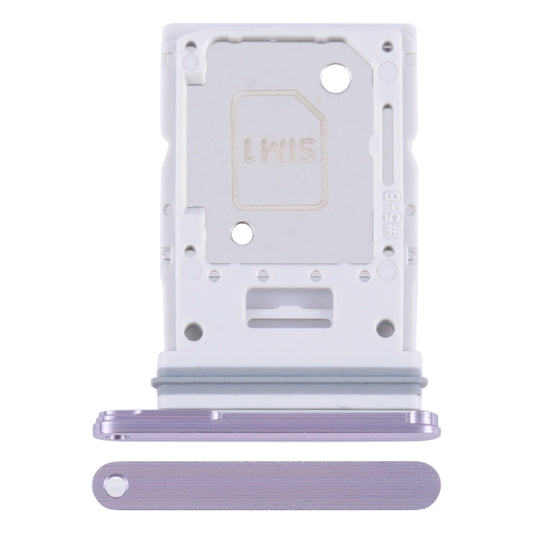 For Samsung Galaxy A55 SM-A556B Original SIM Card Tray + SIM / Micro SD Card Tray (Purple) - Card Socket by PMC Jewellery | Online Shopping South Africa | PMC Jewellery | Buy Now Pay Later Mobicred