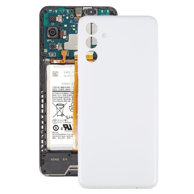 For Samsung Galaxy A04s SM-A047F Original Battery Back Cover(White) - free shipping - PMc TechLife - Order now!