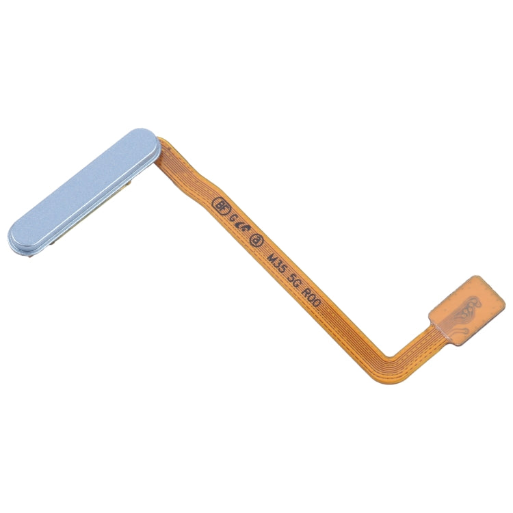 For Samsung Galaxy M35 SM-M356B Original Fingerprint Sensor Flex Cable (Baby Blue) - free shipping - PMc TechLife - Order now!