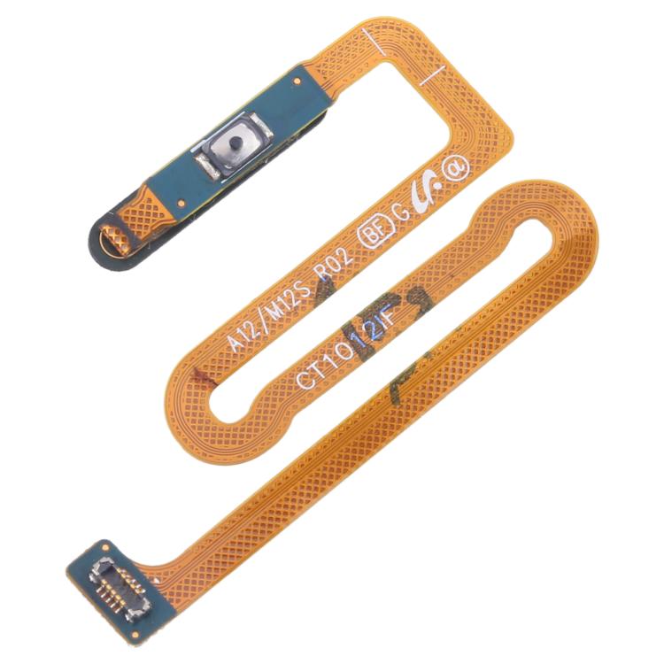 For Samsung Galaxy M12 / A12 SM-A125/M125/A127 Original Fingerprint Sensor Flex Cable (Black) - free shipping - PMc TechLife - Order now!