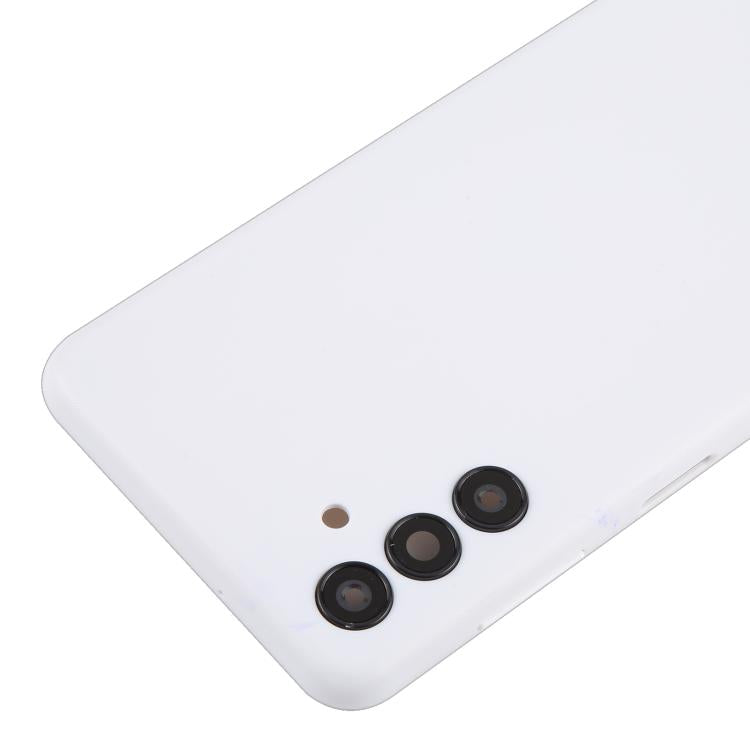 For Samsung Galaxy A04s SM-A047F Back Cover with Camera Lens Cover(White) - free shipping - PMC TechLife - Order now!