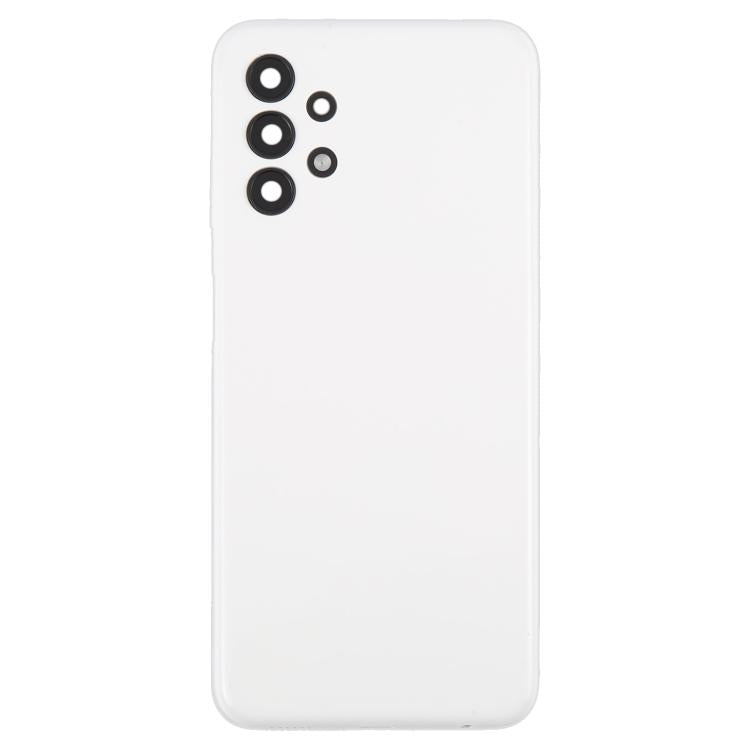 For Samsung Galaxy A13 SM-A135F Back Cover with Camera Lens Cover(White) - free shipping - PMC TechLife - Order now!