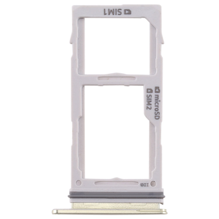 For Galaxy S10+ / S10 / S10e SIM Card Tray + SIM Card Tray / Micro SD Card Tray(Gold) - free shipping - PMc TechLife - Order now!