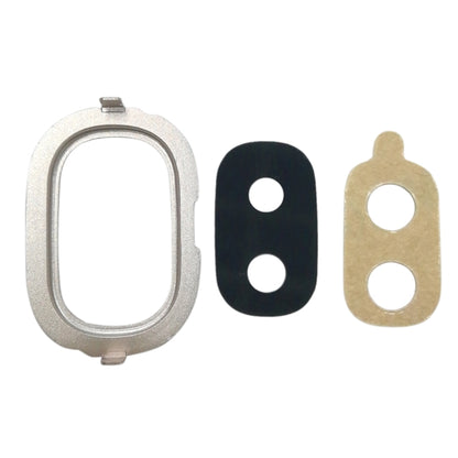 For Galaxy J4, J400F/DS, J400G/DS 10pcs Back Camera Bezel with Lens Cover & Adhesive (Gold) - Camera by PMC Jewellery | Online Shopping South Africa | PMC Jewellery | Buy Now Pay Later Mobicred