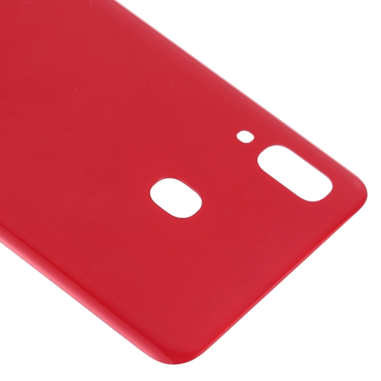 For Galaxy A30 SM-A305F/DS, A305FN/DS, A305G/DS, A305GN/DS Battery Back Cover (Red) - Back Cover by PMC Jewellery | Online Shopping South Africa | PMC Jewellery | Buy Now Pay Later Mobicred