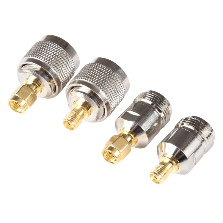 4 in 1 SMA To N RF Coaxial Connector Adapter - Cable & Adapter by PMC Jewellery | Online Shopping South Africa | PMC Jewellery