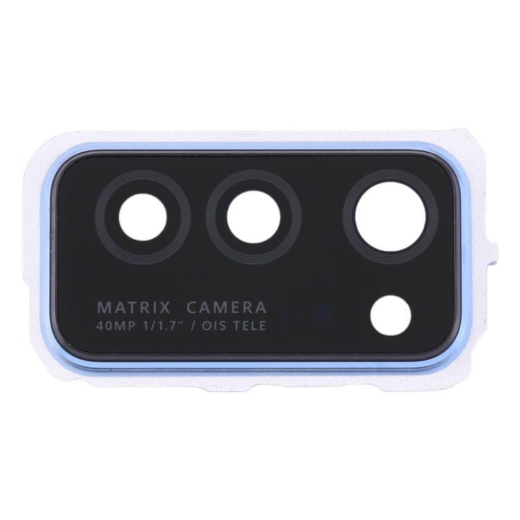 For Huawei Honor V30  10pcs Camera Lens Cover (Blue) - Camera by PMC TechLife | Online Shopping South Africa | PMC TechLife