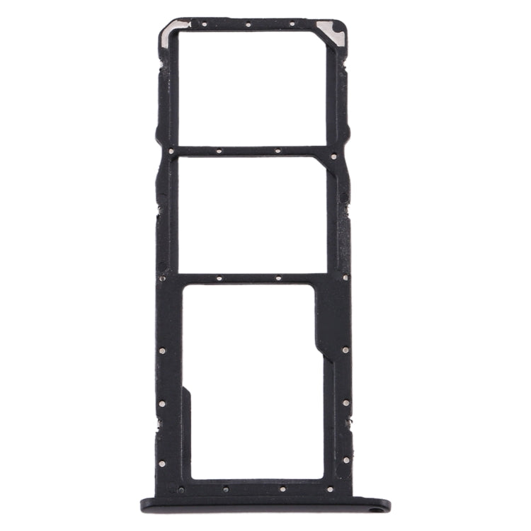 SIM Card Tray + SIM Card Tray + Micro SD Card Tray for Huawei Y8s (Black) - Card Socket by PMc TechLife | Online Shopping South Africa | PMc TechLife | Buy Now Pay Later Mobicred