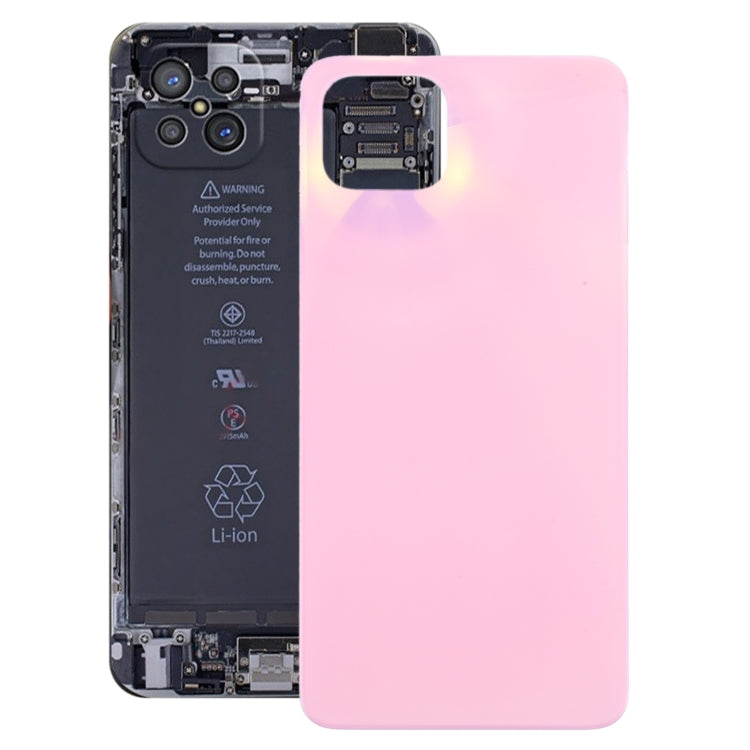 For OPPO A92s/Reno4 Z 5G PDKM00 Battery Back Cover (Pink) - Back Cover by PMC Jewellery | Online Shopping South Africa | PMC Jewellery | Buy Now Pay Later Mobicred