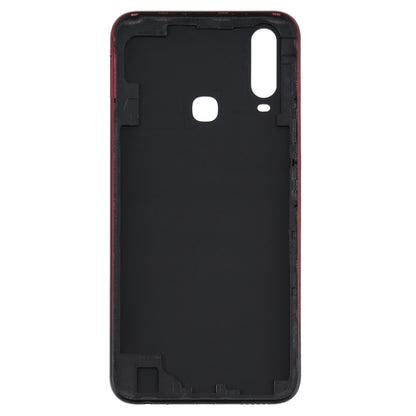 For Vivo Y3s / V1901A/V1901T Battery Back Cover (Red) - Back Cover by PMC Jewellery | Online Shopping South Africa | PMC Jewellery | Buy Now Pay Later Mobicred