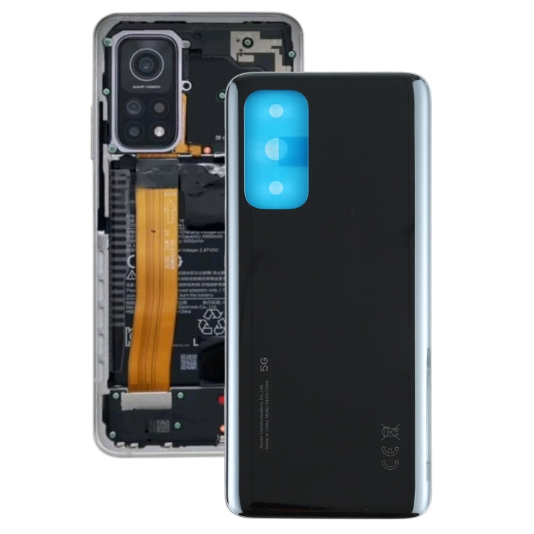 Original Battery Back Cover for Xiaomi Redmi K30S M2007J3SC(Black) - Back Cover by PMC Jewellery | Online Shopping South Africa | PMC Jewellery | Buy Now Pay Later Mobicred