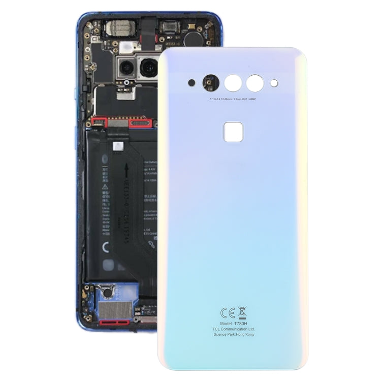 Original Battery Back Cover for TCL Plex T780H(White) - For TCL by PMC TechLife | Online Shopping South Africa | PMC TechLife | Buy Now Pay Later Mobicred