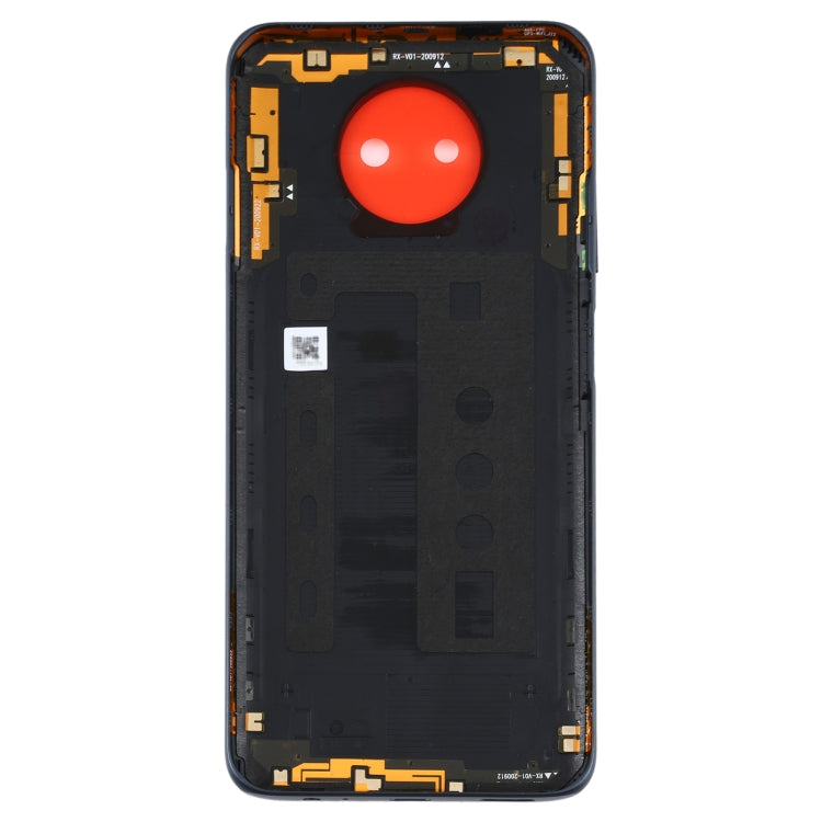 Original Battery Back Cover for Xiaomi Redmi Note 9 5G / Redmi Note 9T M2007J22G M2007J22C(Black) - Back Cover by PMC Jewellery | Online Shopping South Africa | PMC Jewellery | Buy Now Pay Later Mobicred