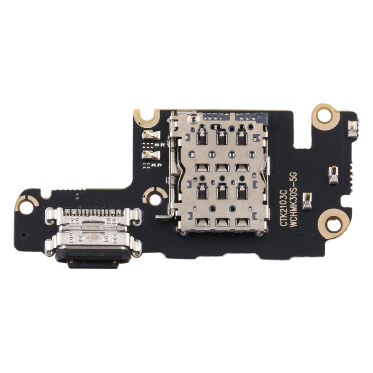 Charging Port Board With SIM Card Holder Socket for Xiaomi Redmi K30S M2007J3SC - Tail Connector by PMc TechLife | Online Shopping South Africa | PMc TechLife | Buy Now Pay Later Mobicred
