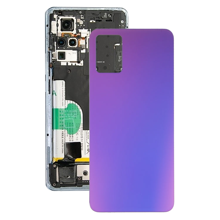 For Vivo S7  V2020A Battery Back Cover (Purple) - Back Cover by PMC TechLife | Online Shopping South Africa | PMC TechLife | Buy Now Pay Later Mobicred