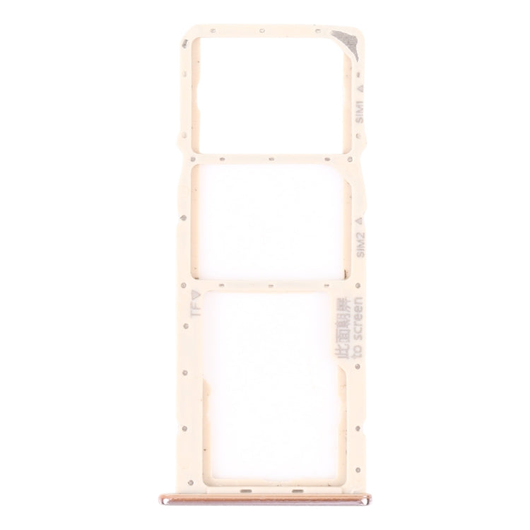 SIM Card Tray + SIM Card Tray + Micro SD Card Tray for Huawei Y5p (Gold) - Card Socket by PMC Jewellery | Online Shopping South Africa | PMC Jewellery