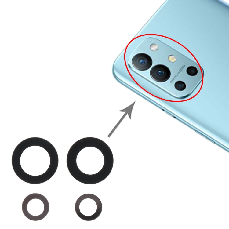 For OnePlus 9R 10pcs Back Camera Lens - Camera Series by PMC Jewellery | Online Shopping South Africa | PMC Jewellery | Buy Now Pay Later Mobicred