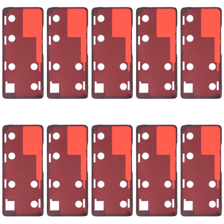 10 PCS Back Housing Cover Adhesive for Xiaomi Redmi Note 10 Pro - Adhesive Sticker by PMC Jewellery | Online Shopping South Africa | PMC Jewellery | Buy Now Pay Later Mobicred