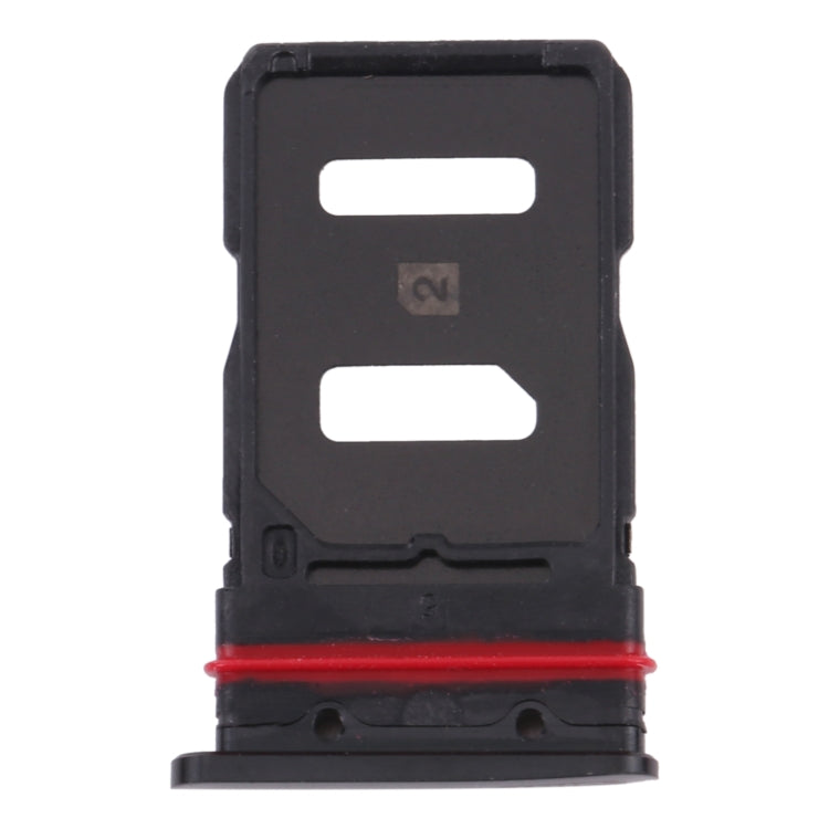 SIM Card Tray + SIM Card Tray for Asus Zenfone 8 ZS590KS(Frosted Black) - Card Tray by PMc TechLife | Online Shopping South Africa | PMc TechLife | Buy Now Pay Later Mobicred