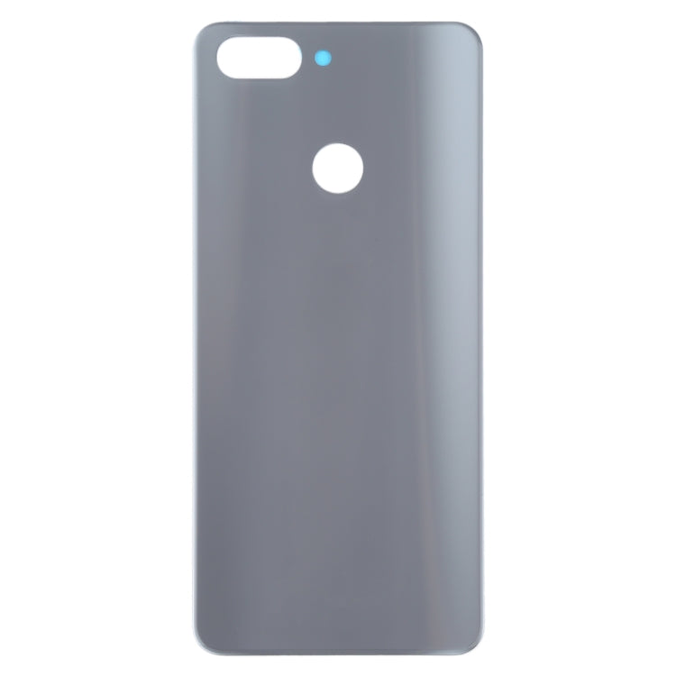 Glass Battery Back Cover for ZTE Blade V9(Silver) - For ZTE by PMC Jewellery | Online Shopping South Africa | PMC Jewellery | Buy Now Pay Later Mobicred