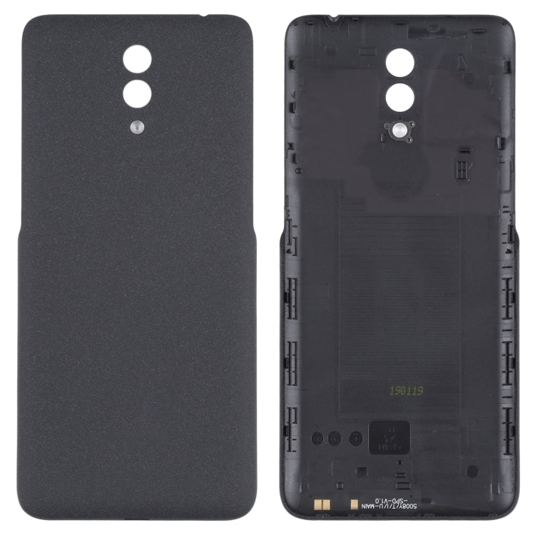 For Alcatel 1x (2019) 5008 Battery Back Cover  (Black) - Back Cover by PMC Jewellery | Online Shopping South Africa | PMC Jewellery | Buy Now Pay Later Mobicred