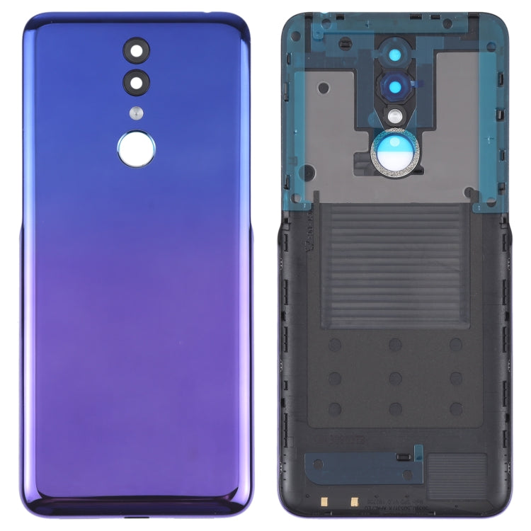 For Alcatel 3 (2019) 5053 5053K 5053A 5053Y 5053D Battery Back Cover  (Purple) - Back Cover by PMC Jewellery | Online Shopping South Africa | PMC Jewellery | Buy Now Pay Later Mobicred