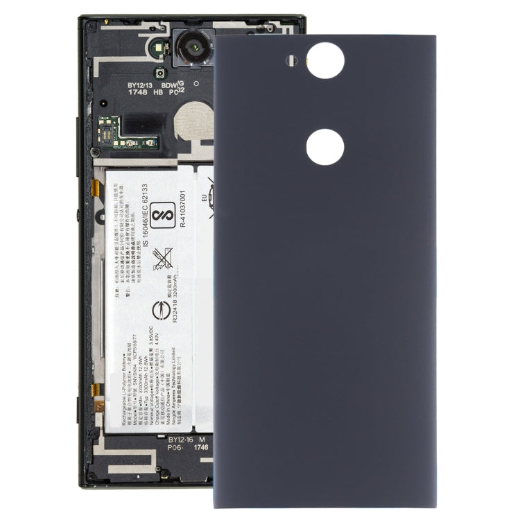 Battery Back Cover With NFC for Sony Xperia XA2 Plus(Black) - Back Cover by PMC Jewellery | Online Shopping South Africa | PMC Jewellery | Buy Now Pay Later Mobicred