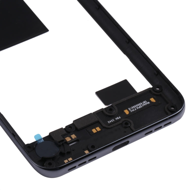 Original Middle Frame Bezel Plate for TCL 20L / 20 Lite T774H, T774B (Black) - For TCL by PMC TechLife | Online Shopping South Africa | PMC TechLife | Buy Now Pay Later Mobicred