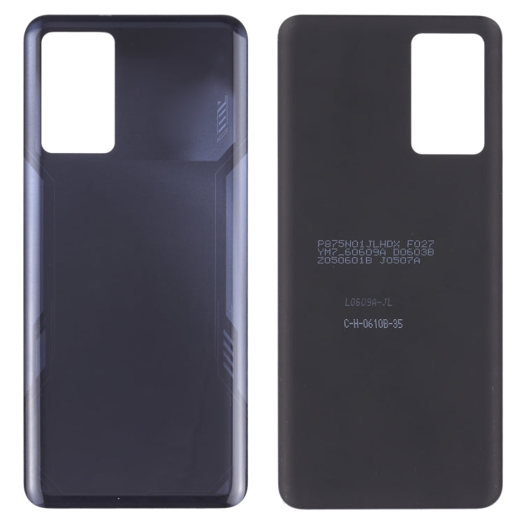 Battery Back Cover for ZTE nubia Red Magic 6R(Black) - For ZTE by PMC Jewellery | Online Shopping South Africa | PMC Jewellery | Buy Now Pay Later Mobicred