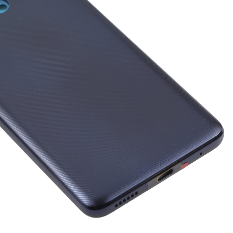 Battery Back Cover for Motorola Moto G60S XT2133-2(Blue) - Back Cover by PMC TechLife | Online Shopping South Africa | PMC TechLife | Buy Now Pay Later Mobicred